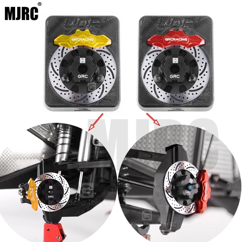 Details about / 1:7 Aluminum Alloy Front /& Rear Universal Brake Disc//Silver Edge for TRAXXAS UDR