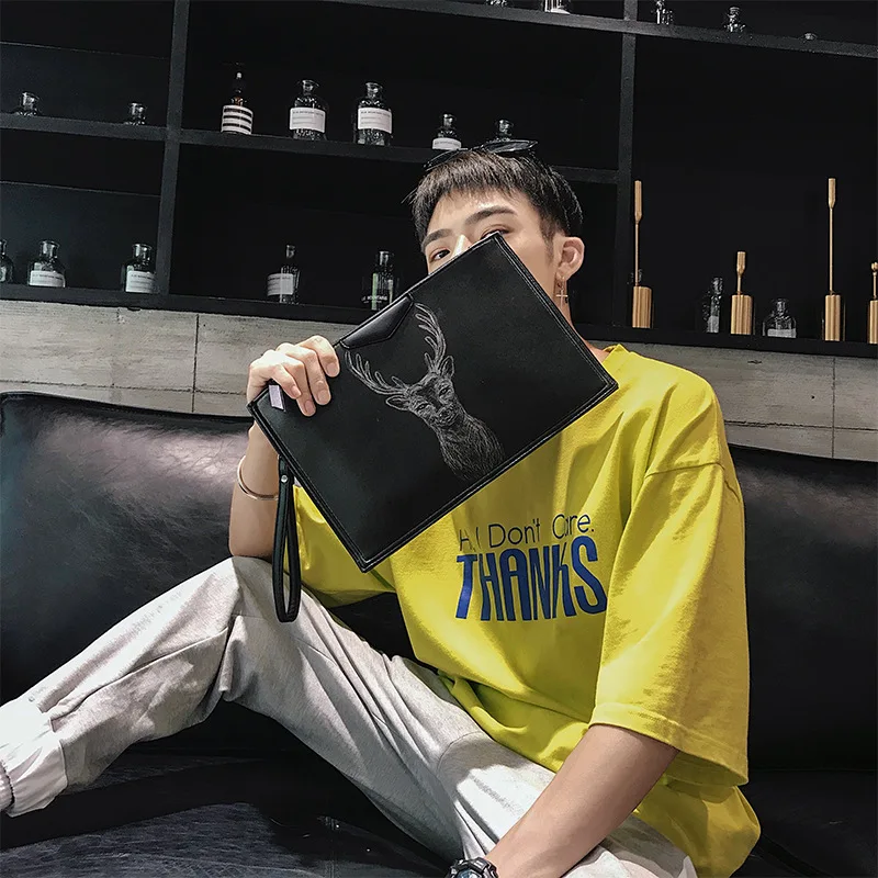 

The new deer pattern hand bag trend in Europe and the United States fashion shoulder bag
