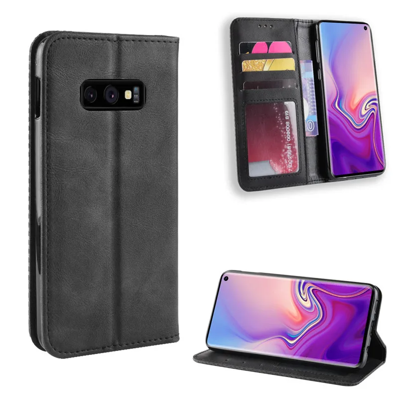 S10 E откидная крышка для samsung Galaxy S10 Plus чехол-подставка Магнитный чехол для samsung Galaxy S10E чехлы для телефонов