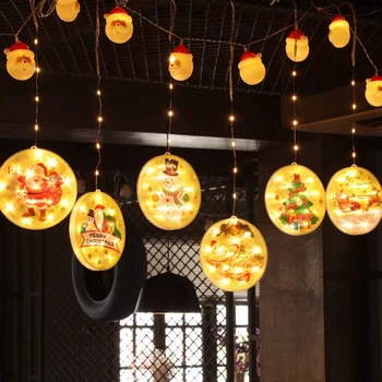 

Christmas Decorations Hanging Lights LED String Light for Indoor Christmas Snowflake/Christmas Tree Light