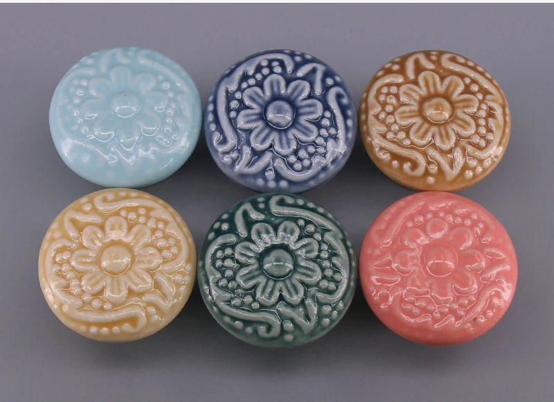 YOSOO Poignée De Tiroir Poignée De Traction En Verre En Forme De