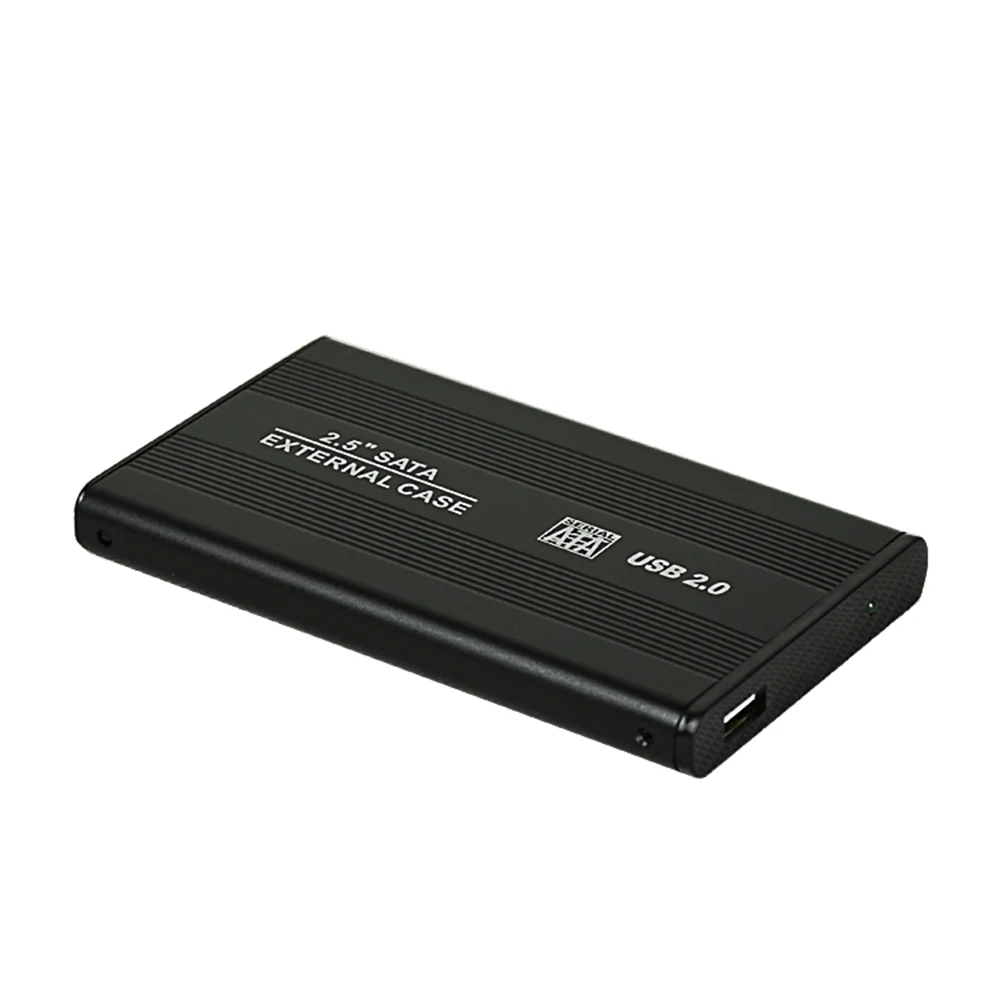 Бесплатная доставка чехол для жесткого диска 2 5 SATA к USB адаптер Корпус SSD HD внешний
