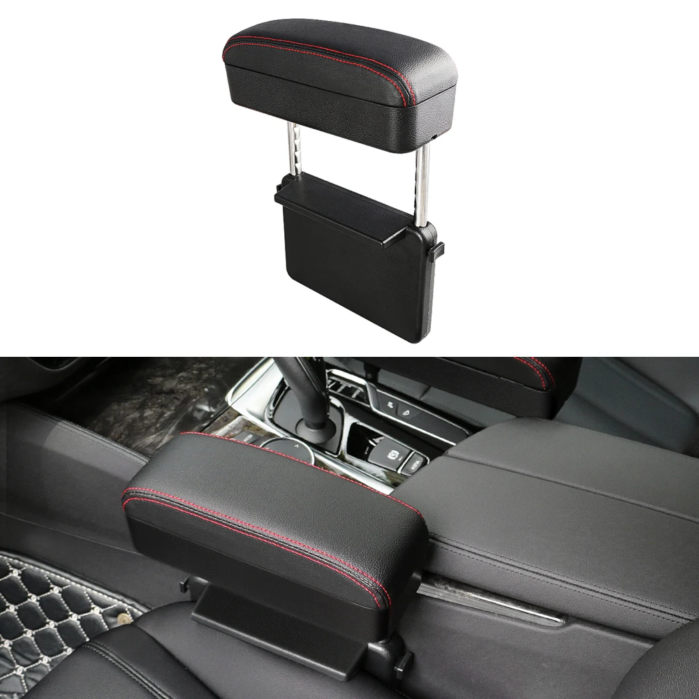 Universal Auto Armlehne Box Einstellbar Auto Center Konsole Arm Rest  Ellenbogen Unterstützung Außen Persönliche Auto Teile Dekoration -  AliExpress