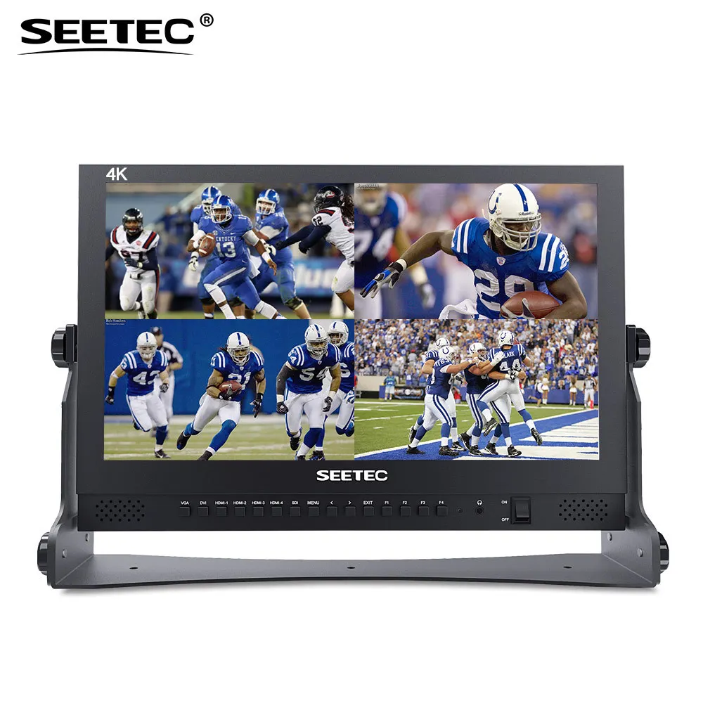 

Seetec 4K173-9HSD-192(Original P173-9HSD) 17.3 Inch IPS Aluminum 1920x1080 FHD 3G-SDI HDMI 4K Broadcast Monitor with AV YPbPr