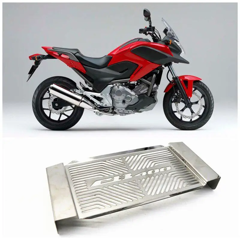 

For HONDA CB400 VTEC 1-5 Generation 99-14 Professional Stainless Steel Motorcycle Radiator Water Tank Guard Protective Cover
