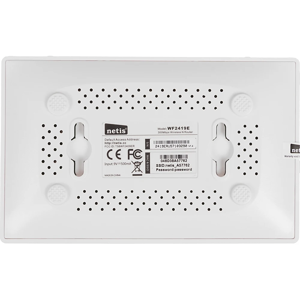 Роутер беспроводной Netis WF2419E N300 10/100BASE-TX