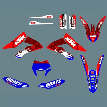 

New Full Graphics Decals Stickers Custom Number Name Glossy Bright Stickers Waterproof for KTM Freeride 250 350