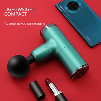 

Muscle Massage Gun Neck Muscle Massager Mini Pocket Electric Pain Trainer Therapy for Body Massage Relaxation Pain Relief