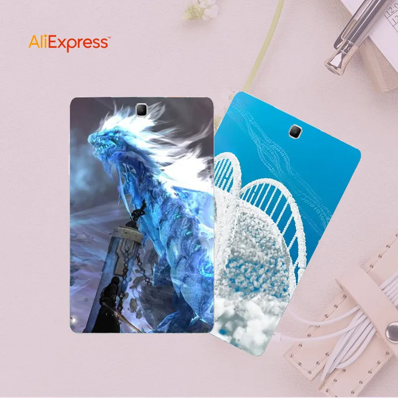 Окрашенный чехол для планшета samsung Galaxy Tab A 9 7 0 T555 SM-T550 SM-T550X Tab3 8 SM-t311 T311 SM-t310 SM T310