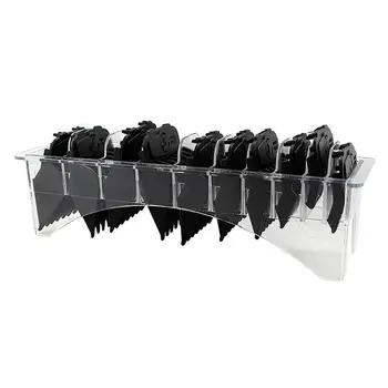 

10Pcs/Set Professional Black Cutting Guide Combs Magnet Limit Combs Hair Trimmer Tool X7YB