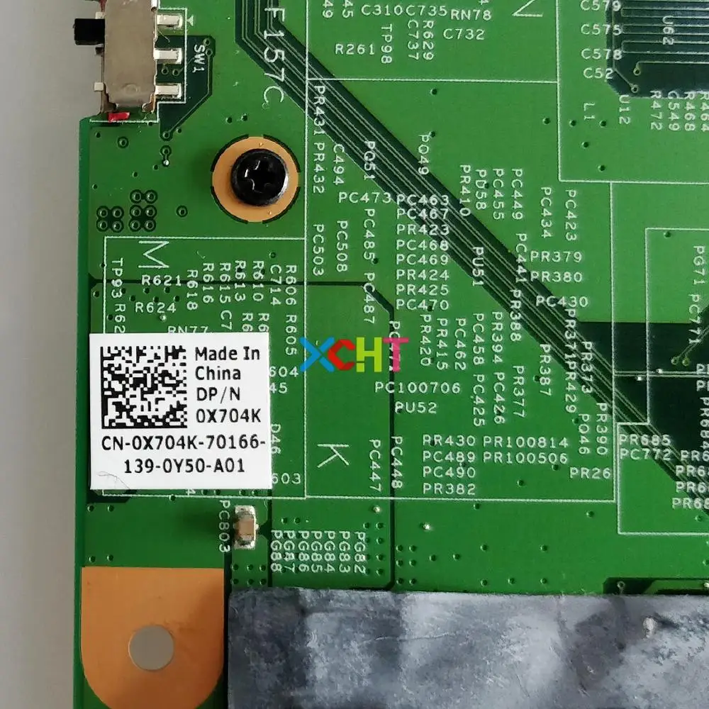 Для Dell Latitude E5500 CN-0X704K 0X704K X704K Материнская плата ноутбука тестирование