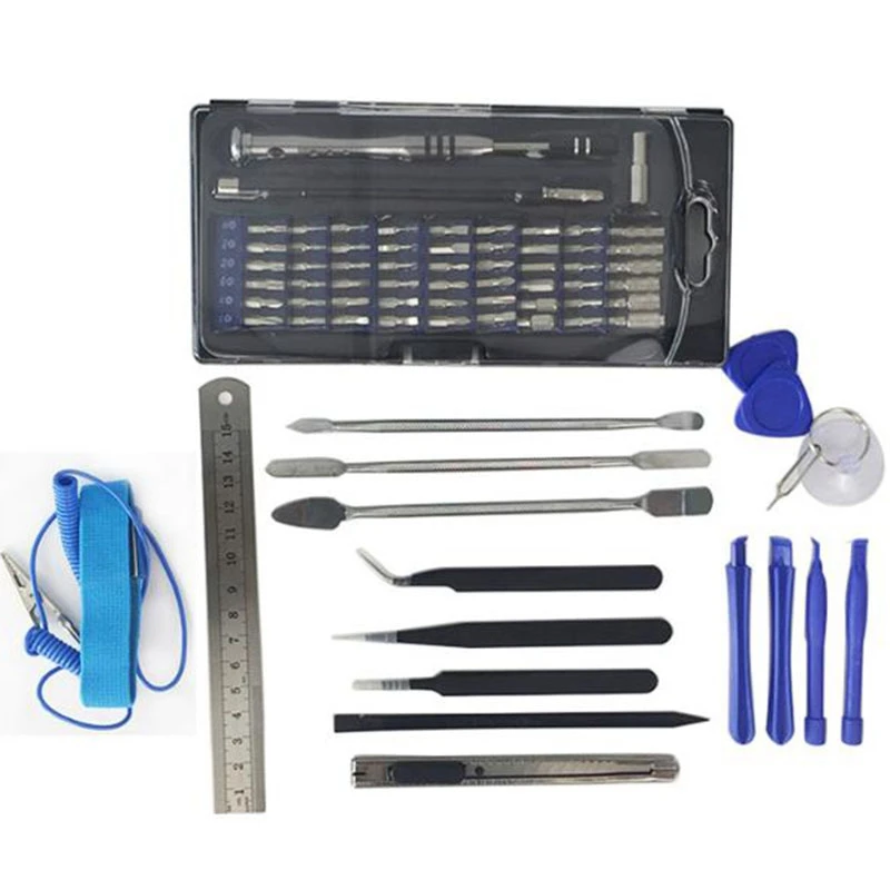75 in 1 with 57 Bit Magnetic Driver Kit Precision Screwdriver Set Hand Tools for Phone Electronics Repair Tool Kit