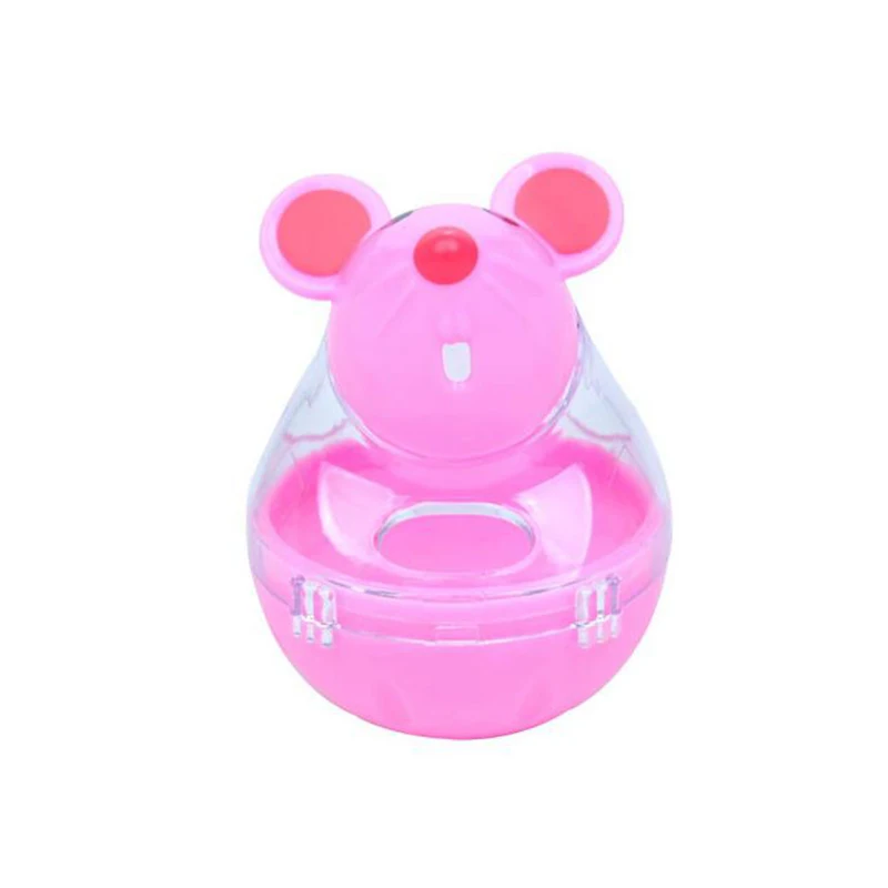 best dog toys Pet Cat Fun Tumbler Feeder Toy Mouse Leaking Food Balls Pet Educational Toys Pet Leakage Device Funny Cat Interactive Toy cat toys Toys