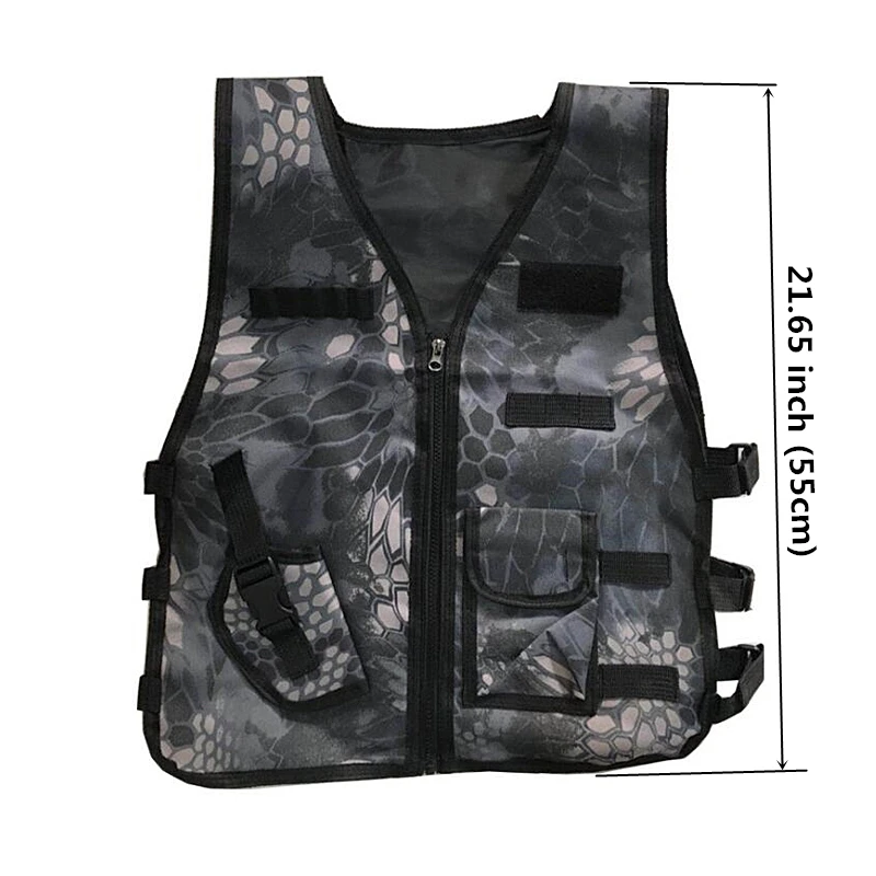 vest-001-5 黑蟒纹 55cm