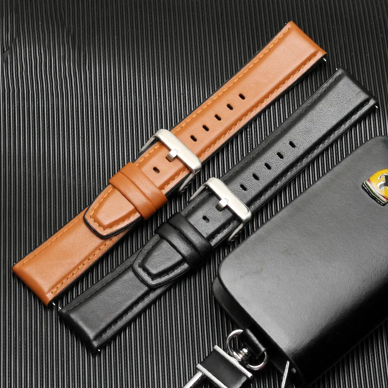 Смарт-часы ремешок для huawei/huawei Watch 2 Pro модный бизнес-ремешок кожаный силиконовый ремешок 22 мм