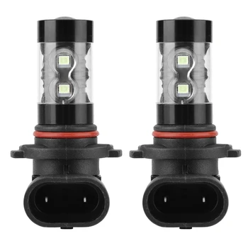 

2PC 9006 50W 10SMD Ice Blue LED Headlight Bulbs Kit Fog Light Car Driving Lamp Reduces Power Consumption From 40% To 80%