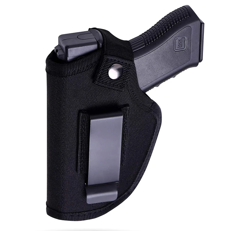 

Tactical Gun Holster Concealed Carry Holsters Belt Metal Clip IWB OWB Holster Airsoft Gun Bag For All Sizes Handguns Pistol Bag