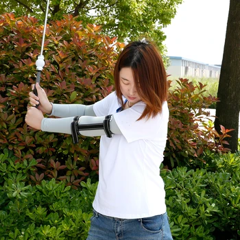 

Golf Training Aids- Swing Straight Practice Elbow Brace Corrector Support Straight Practice Equipment Accessories