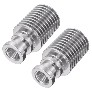 

2PCS V6 Extruder Heat Sink Aluminum For 1.75/3mm Proximity J-Head 3D Printer