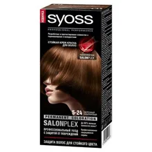 Крем краска для волос Syoss, № 5-24 Морозный каштановый