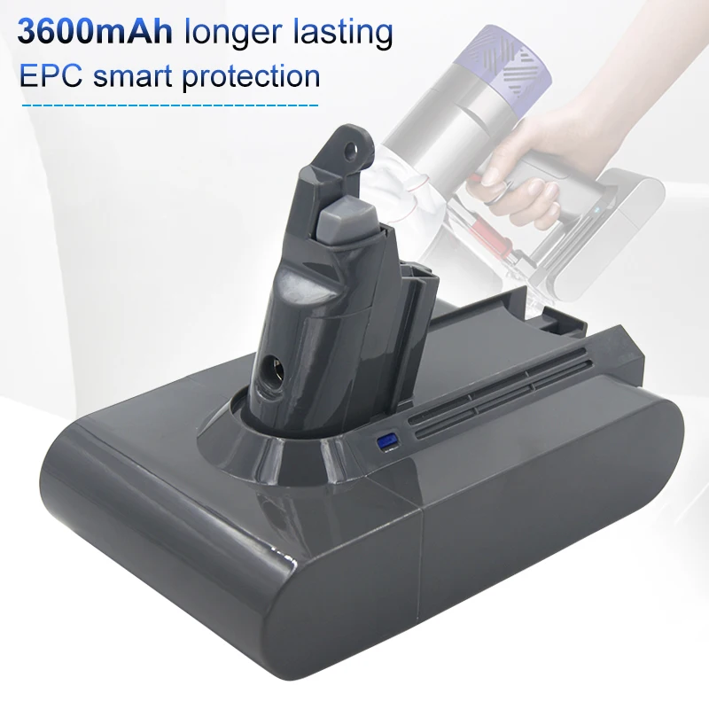 Аккумулятор высокой емкости для пылесоса Dyson V6 SV03 SV05 SV06 SV07 SV09 DC62 DC58 DC59 DC61 DC72 DC74 21 6 в