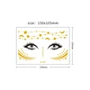 glitter tattoo stickers face tattoo flash gold silver temporary face tattoos egyptian girls metalic tattos waterproof makeup ► Photo 2/6