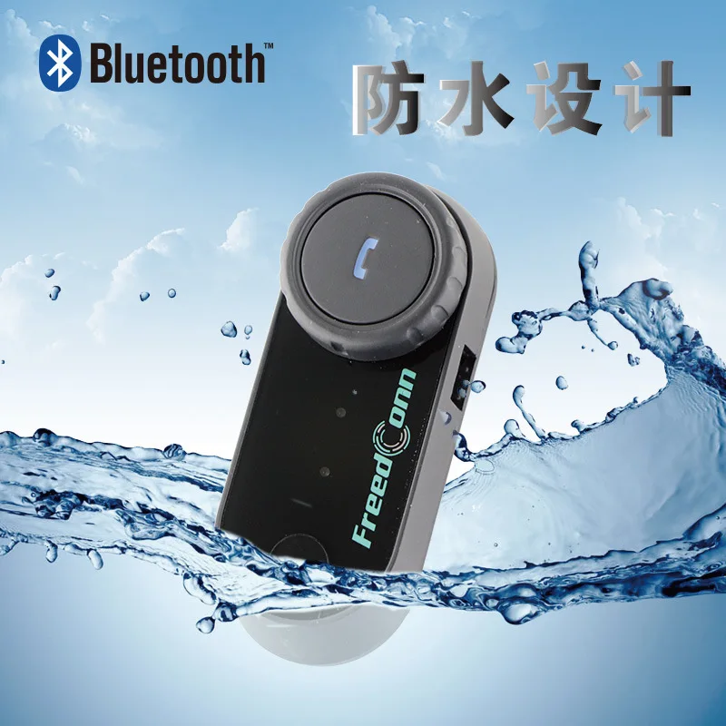 

Motorcycle Helmet Bluetooth Headset Intercom 800m Intercom with FM Function TCOM-VB