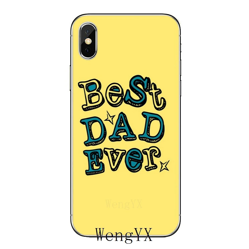 Лучший папа на свете Father's Day для samsung Galaxy S10 lite A10 A30 A40 A50 A60 A70 A6 A8 J4 J6 плюс A9 J8 prime ТПУ мягкий чехол - Цвет: Best-Dad-Ever-A-06