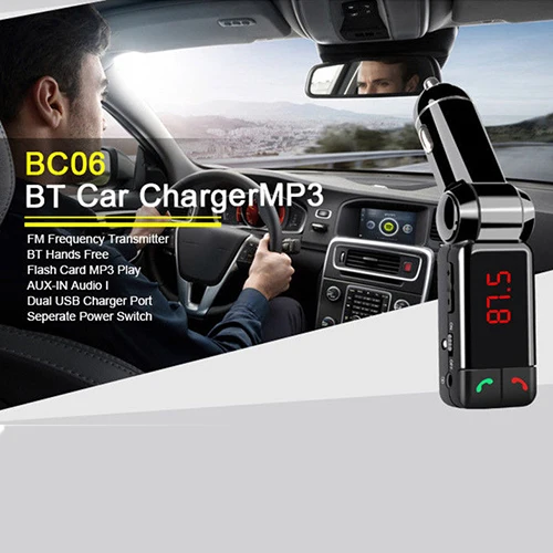 ЖК Bluetooth автомобильный комплект MP3 FM PlayerTransmitter USB зарядное устройство Handsfree USB Автомобильное зарядное устройство автомобильный комплект аудио для iPhone