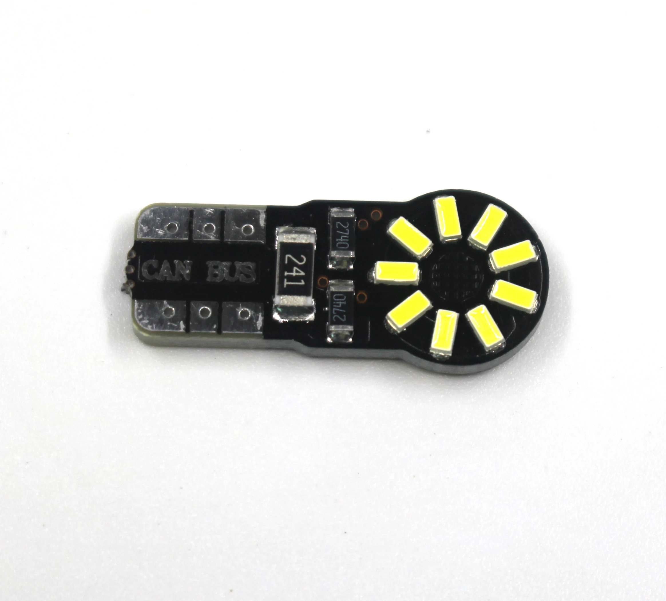 10 шт. T10 W5W 3014 18SMD 6500K белый светильник сигнал поворота Светильник Ширина