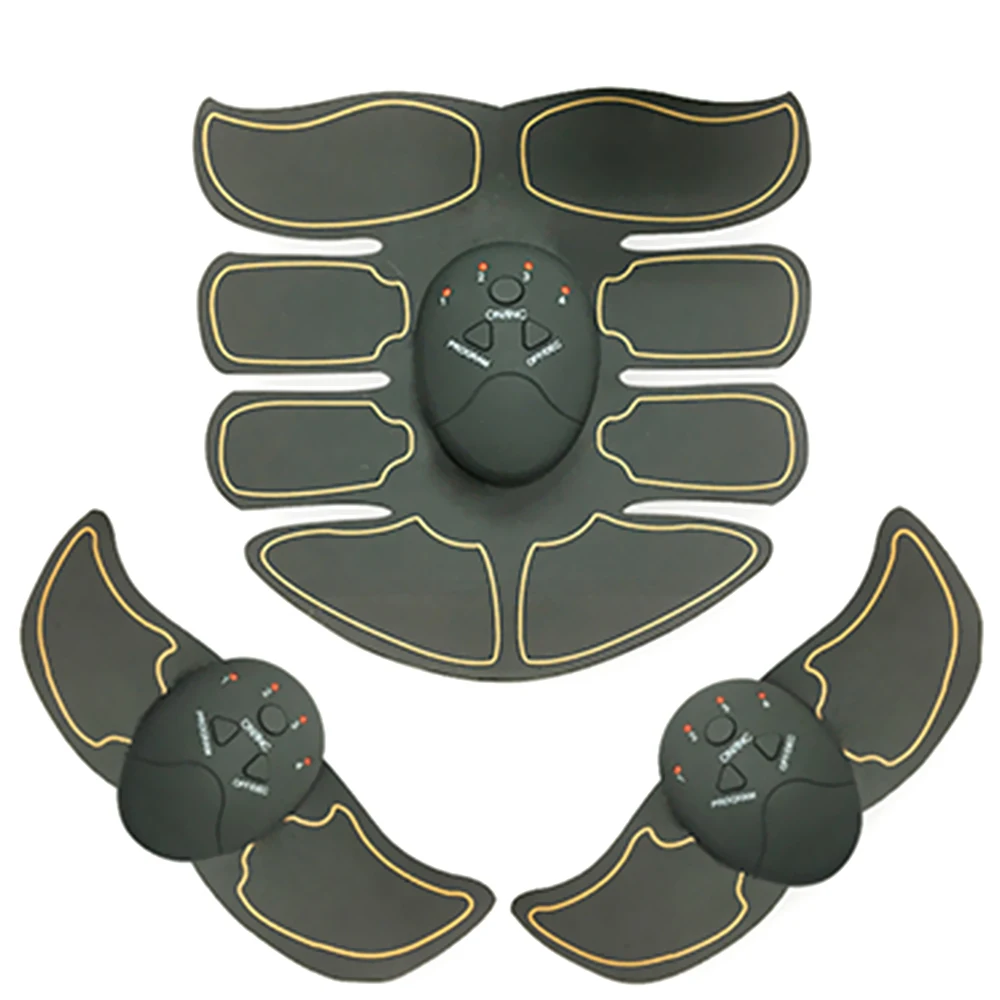 Electric EMS Muscle Trainer Abdominal Body Slimming Machine Fat Burning Home Fitness Equipment ABS Exerciser Trainer Stimulator Electric EMS Muscle Trainer Abdominal Body Slimming Machine Fat Burning Home Fitness Equipment ABS Exerciser Trainer Stimulator