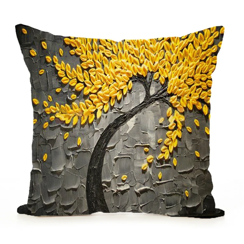 Винтаж картина оливкового дерева дизайн; чехол для подушки пледы наволочка для дома украшения