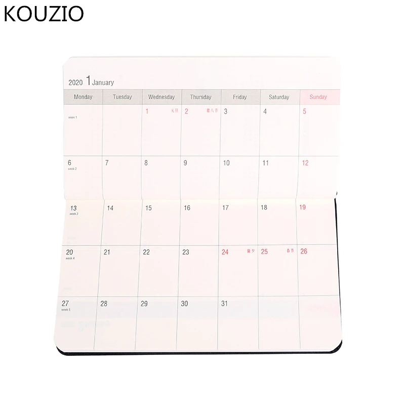 Блокнот caderno notebook agenda планировщик журнал канцелярские принадлежности cuadernos escolares para el colegio zeszyt школьные принадлежности