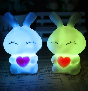 

Muticolor Night Light Changing Color LED Novelty Lighting Children Gifts Baby Room Bedroom Supplies Home Decoration