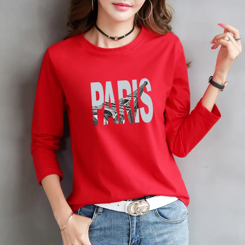 

T-shirt Korean vintage white streetwear letter shirt printing series top vegan clothes cotton stranger things female vlone size