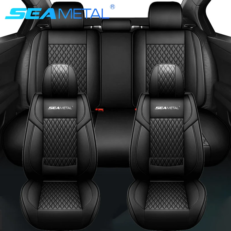 Luxury PU Leather Car Seat Cushion Universal Auto Protector