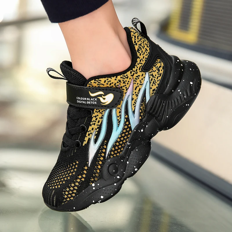 Children's Sneakers Kids Shoes Breathable Air Mesh Sports Shoes for Boys Girls  Lightweight Tenis Sneakers Casual Walking Shoes