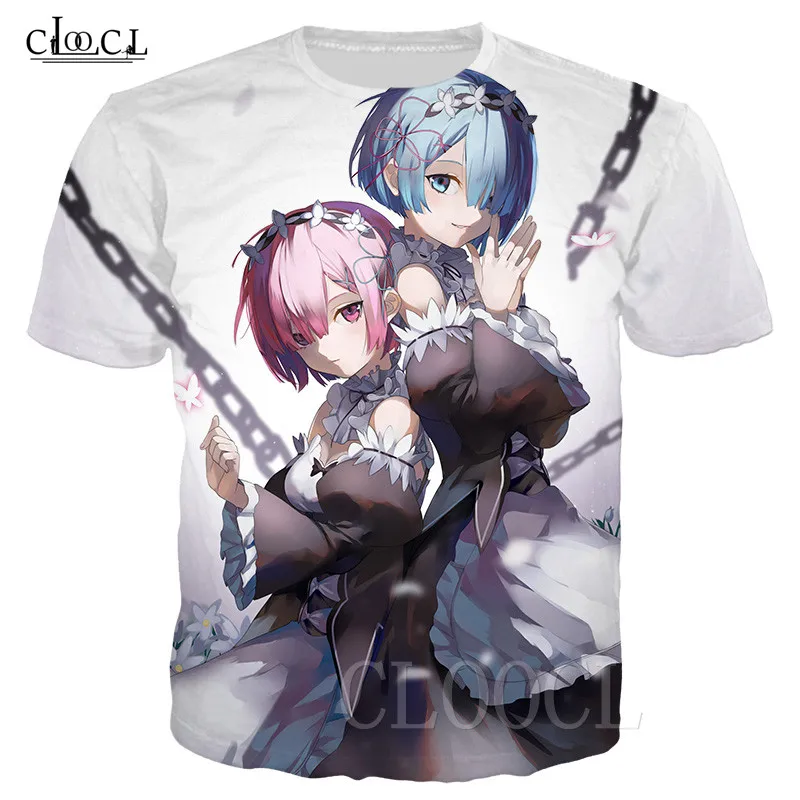 Футболка Otaku Loli с японским аниме для мужчин и женщин мультяшная футболка 3D