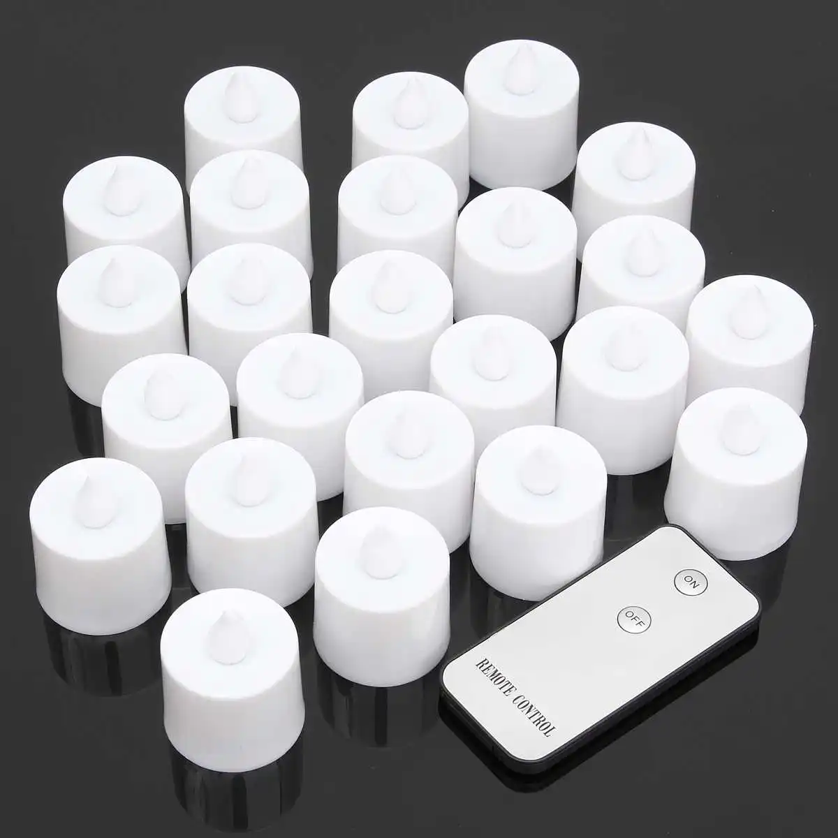 

24pcs Tea light LED Candle Flameless Candle Battery Operated For Home Wedding Party Christmas Romantic Dinner Decor Gift
