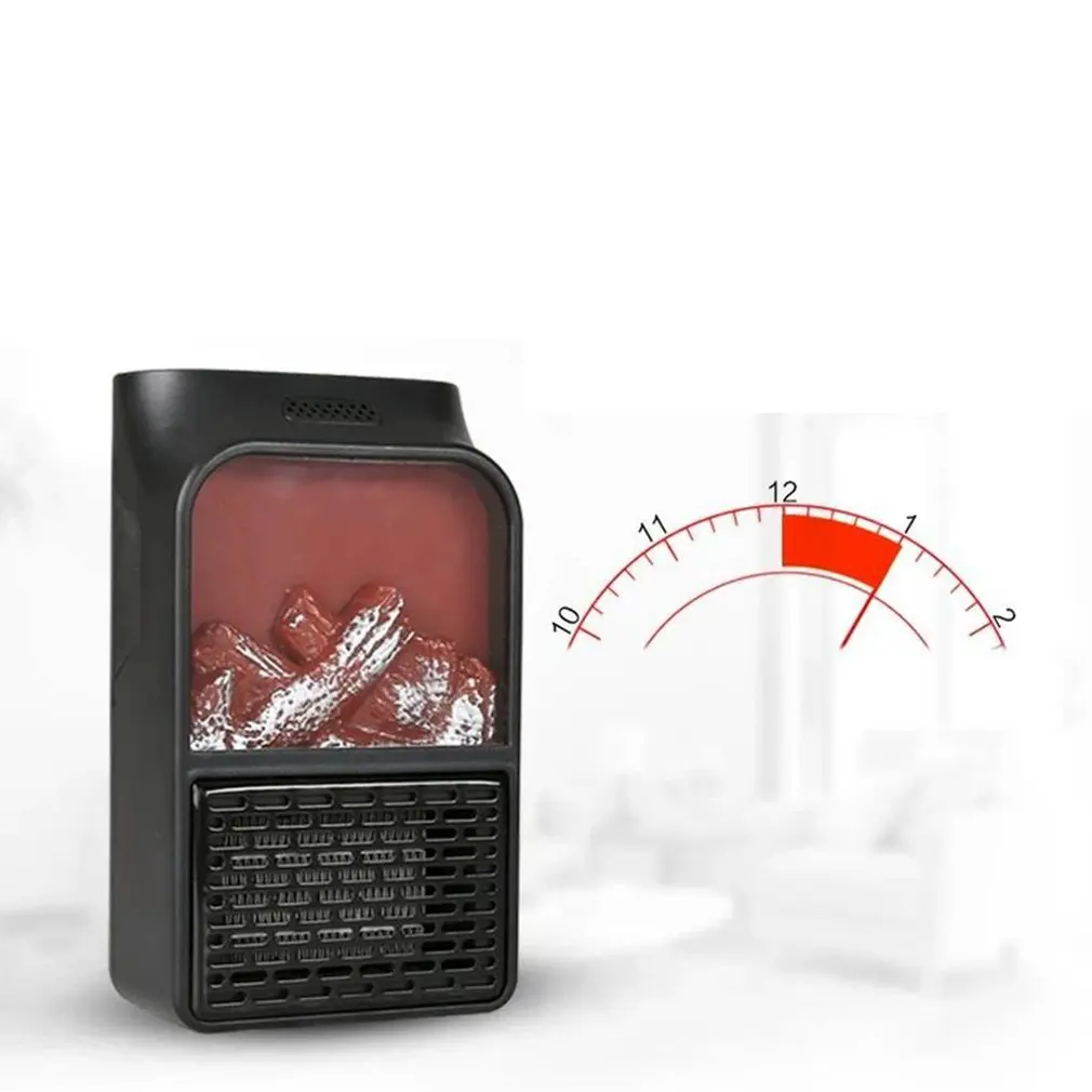 

flame heater flame simulation mini heater with remote control