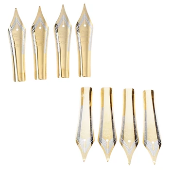 

4Pcs/Lot Jinhao 159 450 599 750 baoer 388 Fountain pen Universal design large Pen nib Gold tip 0.5mm