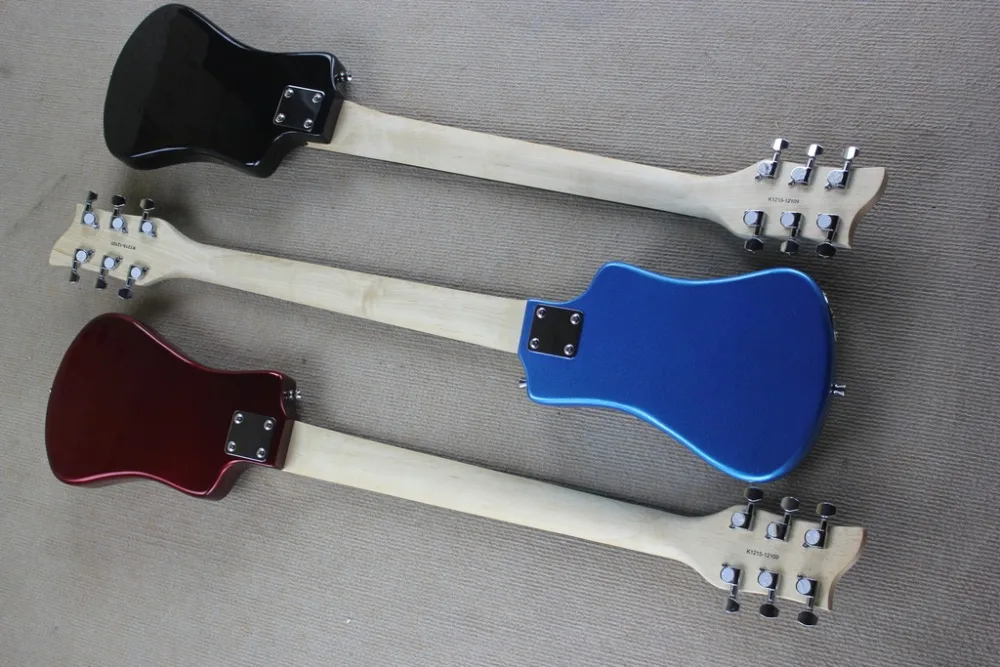 Новая+ фабрика+ lefty Hofner электрическая гитара левша мини Hofner путешествия легкозахватывающая гитара левая Hofner портативная гитара