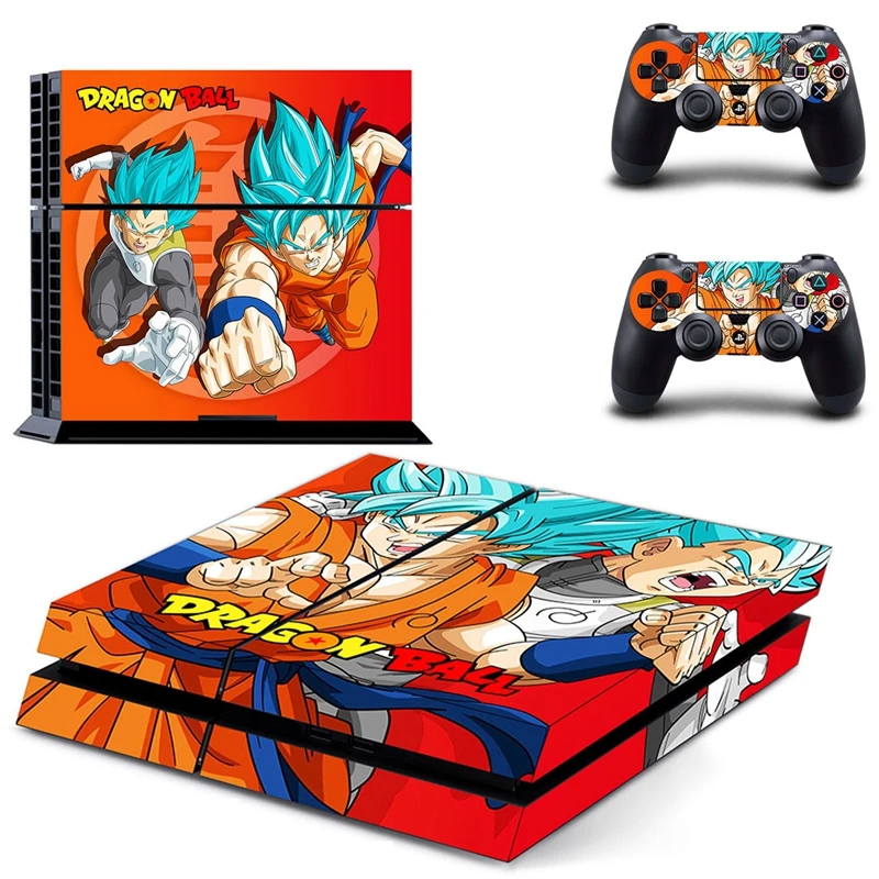 HOMEREALLY Кожа Dragon Ball Sun Goku наклейка для ps4 наклейка для sony playstation 4 консоль и контроллер ps4 pro стикер кожи