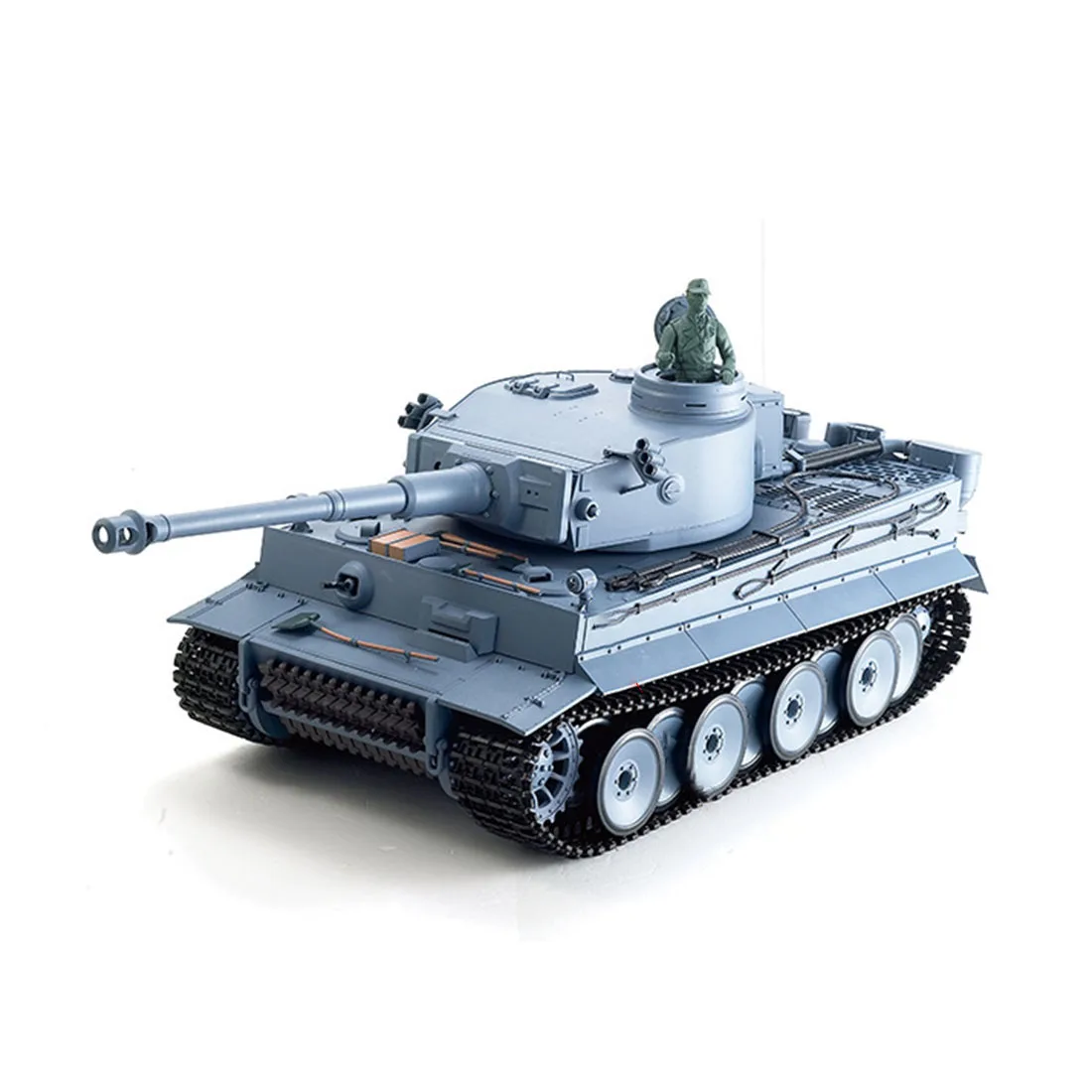 1:16 German Tiger Heavy Tank 2.4G Remote Control Model Military Tank With Sound Smoke Shooting Effect - Basic Edition