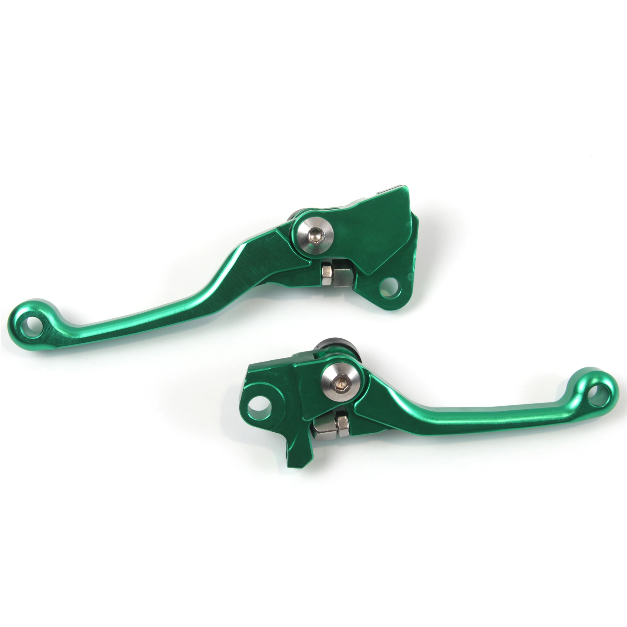 2 шт. для KAWASAKI KXF250 KXF450 2013- Рычаги Тормозная система сцепления грязный мотоцикл рукоятка тормоза рычаги KXF 250 450 - Цвет: Green