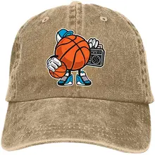 Уличная баскетбольная Джем двойная Пряжка Регулируемая ковбойская индивидуальная Ретро ковбойская шляпа