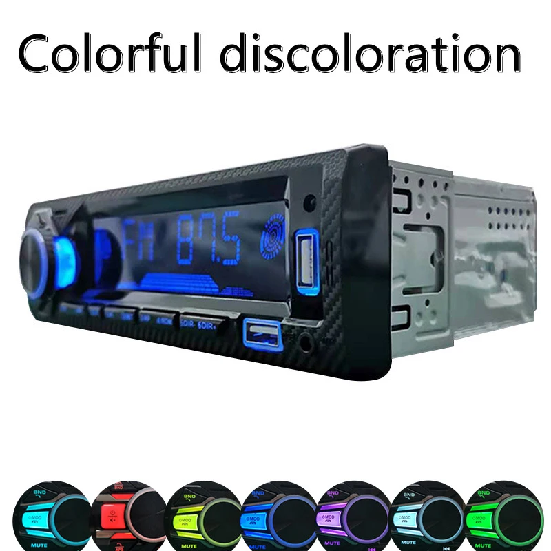 Car Radio 1 Din Stereo Player Digital 