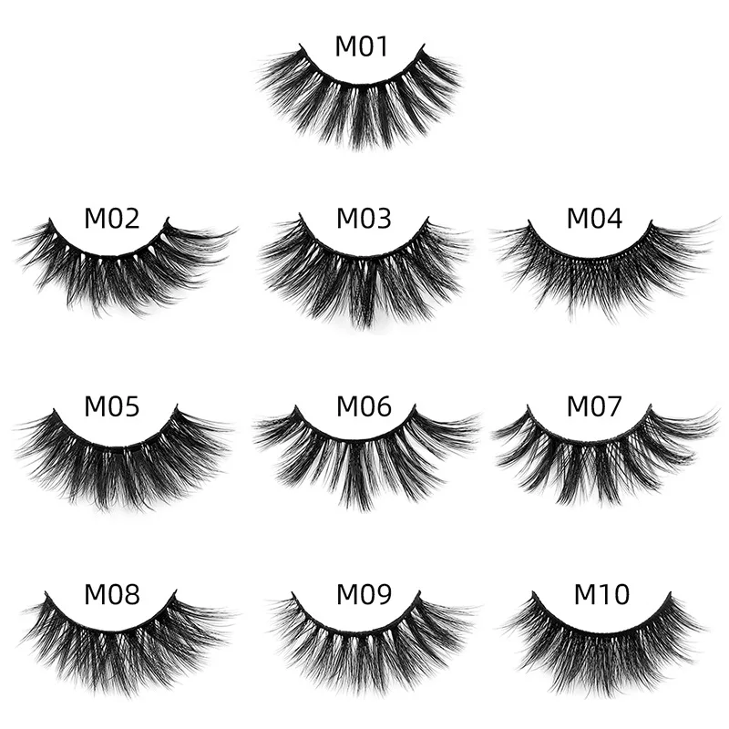 Falso Colorido Cílios Natural Real Vison Fofo Estilo Extensão Lash Olho Maquiagem Cosplay 3d 5d 1 3d 5d falso colorido cílios natural real
