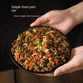 Snack per animali liofilizzati con frutta e verdura, cibo per cani, cibo per gatti, compagno di cibo, sacchetto regalo, cucciolo di orsacchiotto, riso per animali domestici, cibo misto