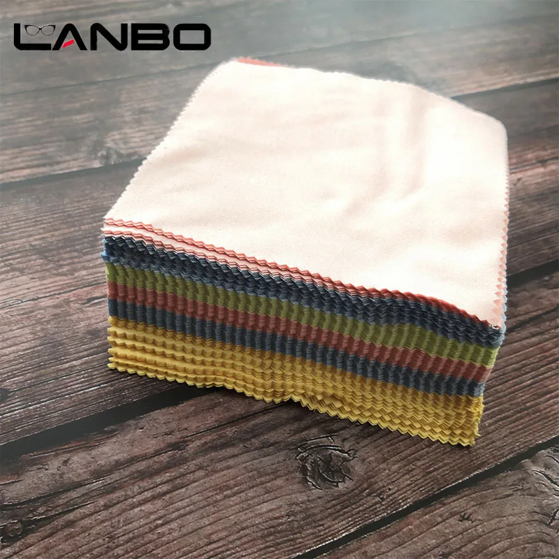 100pcs Glasses Cloth Microfiber Cleaner Cloths Cleaning Glasses Lens Clothes Eyeglasses Cloth Eyewear Accessories 4